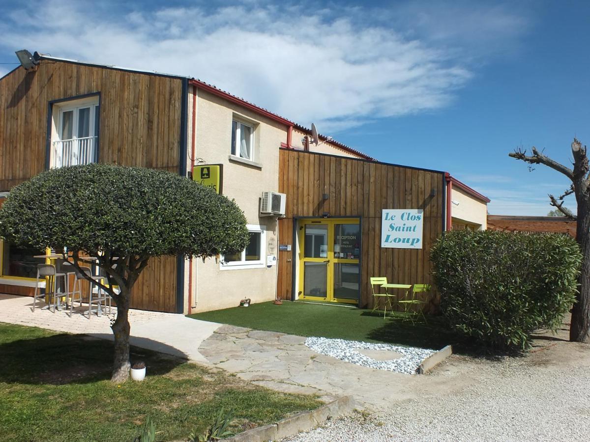 Bram Logis Hotel Restaurant Le Clos Saint Loup מראה חיצוני תמונה